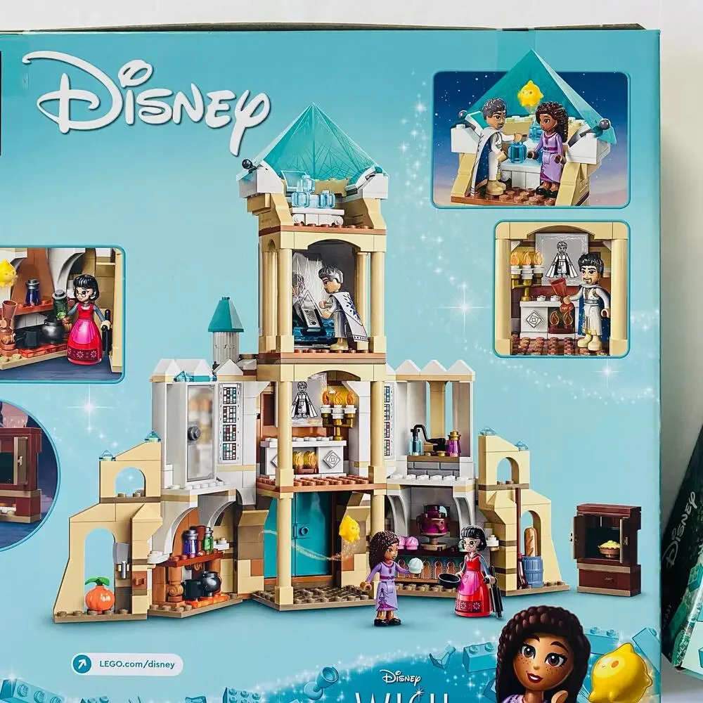 LEGO | Disney Wish Asha's Cottage/King Magnifico's Castle Bundle NWT